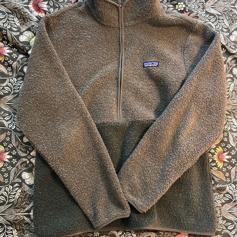 Patagonia Green Reclaimed Fleece Half-Zip